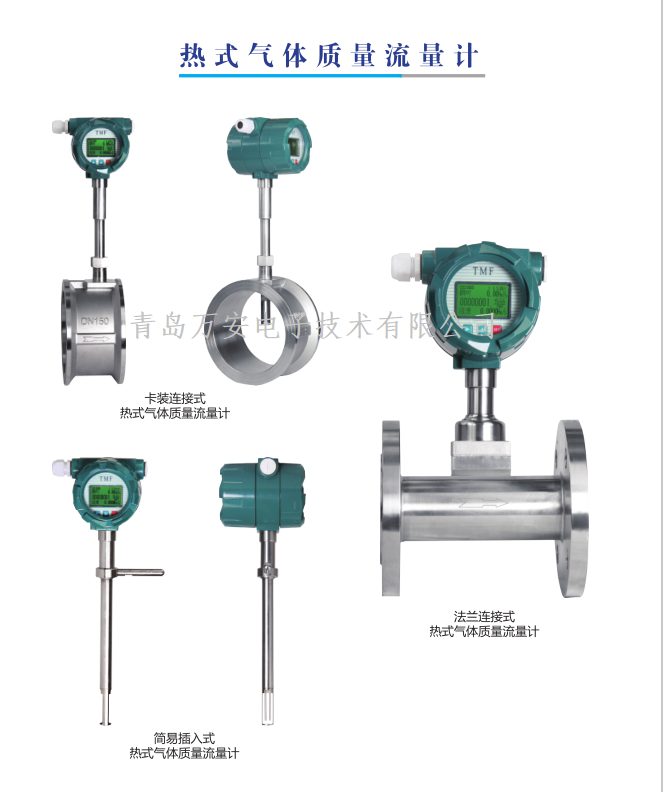 熱式氣體質(zhì)量流量計的選擇和安裝(圖1)